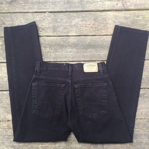 Levis Signature Girls 14R Black Denim Jeans Skinny